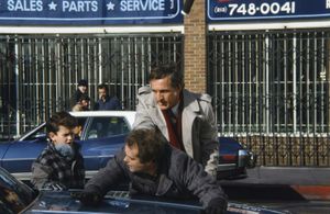 Daniel J. Travanti and Jesse Bochco in Hill Street Blues (1981)
