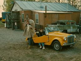 Jacques Tati and Maria Kimberly in Trafic (1971)