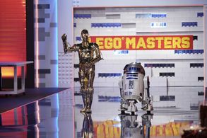 See-Threepio (C-3PO) and Artoo-Detoo (R2-D2) guest host on Lego Masters on FOX, season 1, episode 9..
