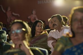 Suresh Gopi and Shobana in Varane Avashyamund (2020)