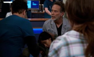 Steven Weber and Bernadette Santos Schwegel