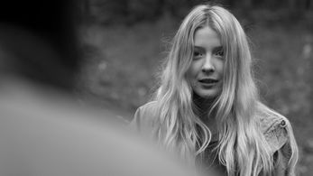 Annessa (Emma Houghton) encounters Charlie (Tom Antoni) for the first time.