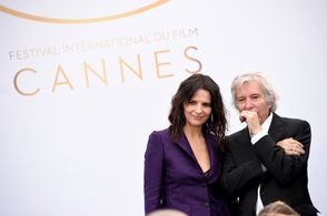 Juliette Binoche and Jacques Doillon
