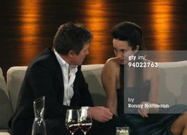 Hugh Grant and Stephanie Stumph in Wetten, dass..? (1981)