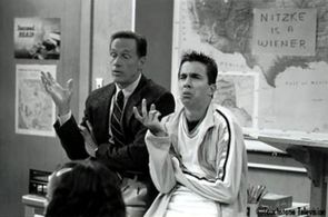 Mike Damus and Mark Metcalf in Teen Angel (1997)