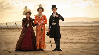 Edward Davis, Emma Fielding & Alice Orr-Ewing in Sanditon S3