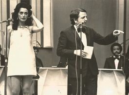 Geraldo Alves and Lady Francisco