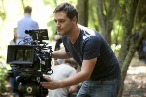 Director Ben Pickering on the set of WELCOME TO CURIOSITY (2017)