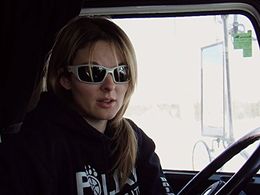 Lisa Kelly in Ice Road Truckers (2007)