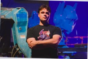 Transformers 1 Set- Optimus blue screen (2006)