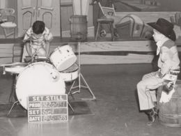 Steve Gadd and Cubby O'Brien in The Mickey Mouse Club (1955)