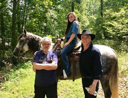 Rural Cherokee County, Oklahoma location for WILDFIRE movie