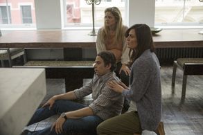 Lyne Renée, Danny Deferrari, and Annie Heise in Madoff (2016)