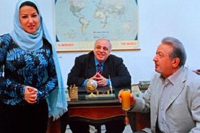 Nour El-Sherif and Somaya El Khashab in The Yacoubian Building (2006)