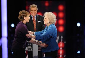 Regis Philbin and Betty White in Million Dollar Password (2008)