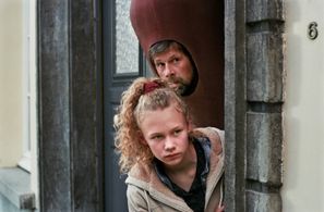 Johan Heldenbergh and Savannah Vandendriessche in My Dad Is a Sausage (2021)