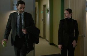 Still of Amir Arison and Kaelyn Ambert-Gonzalez in The Blacklist