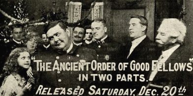 Hughie Mack and William Shea in The Ancient Order of Good Fellows (1913)