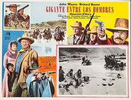 Maureen O'Hara, John Wayne, Richard Boone, Ethan Wayne, and Patrick Wayne in Big Jake (1971)