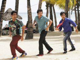 Siddharth, Ali Zafar, and Divyendu Sharma in Chashme Baddoor (2013)