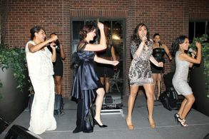 Deborah Mailman, Jessica Mauboy, Miranda Tapsell, and Shari Sebbens at an event for The Sapphires (2012)