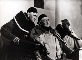 Maurice Schutz and Eugene Silvain in The Passion of Joan of Arc (1928)