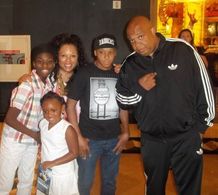 Tim Johnson & Rev Run Family