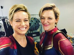 Joanna Bennett stunt double for Brie Larson