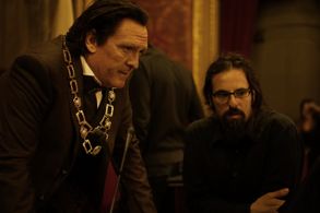 The Broken Key | On the Set | Louis Nero and Michael Madsen