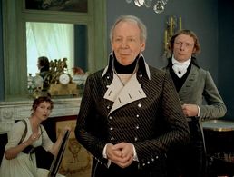 Edith Clever, Peter Lühr, and Otto Sander in The Marquise of O (1976)