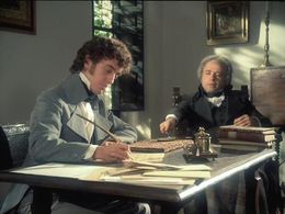 Carlos Hipólito and Enric Majó in Goya (1985)