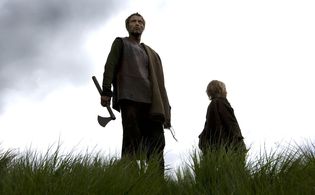 Mads Mikkelsen and Maarten Stevenson in Valhalla Rising (2009)