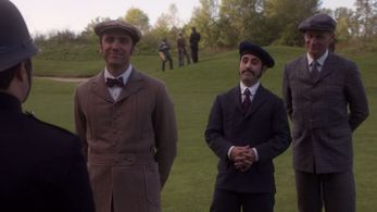 Steve Cumyn, Daniel DeSanto, and Cyrus Lane in Murdoch Mysteries (2008)