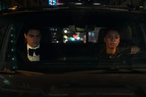 Angel Parker and Noah Centineo in The Recruit (2022)