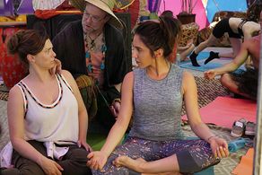 Andrew Patrick Ralston, Rachel Bloom, and Gabrielle Ruiz in Crazy Ex-Girlfriend (2015)