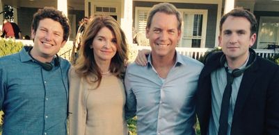 Paper Towns - producer Isaac Klausner, Susan Macke Miller, Tom Hillmann, director Jake Schreier