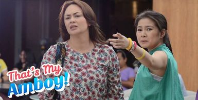 Donita Rose and Barbie Forteza in That's My Amboy (2016)
