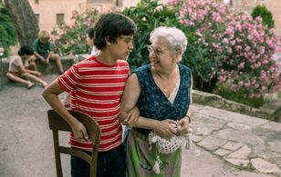 Biel Rossell and Francesca Piñón in Life Without Sara Amat (2019)