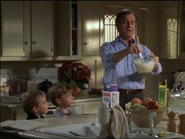 Stephen Collins, Lorenzo Brino, and Nikolas Brino in 7th Heaven (1996)