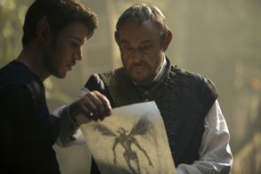 John Rhys-Davies and Aaron Jakubenko in The Shannara Chronicles (2016)