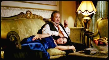 Nour El-Sherif and Somaya El Khashab in The Yacoubian Building (2006)