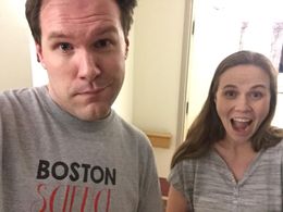 On the set of Quirewood! The Musical