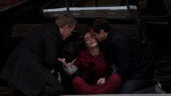Diego Klattenhoff, Jake Robinson, and Abbi Snee in The Blacklist (2013)