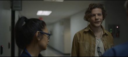 Alicia Arden, Nelson Grande, and Ryan M. Shaw in Blowback (2022)