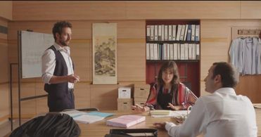 Ori Pfeffer, Dar Zuzovsky, and Ala Dakka in PMTA (2018)