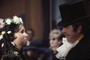 James Broderick and Patricia Quinn in Alice's Restaurant (1969)