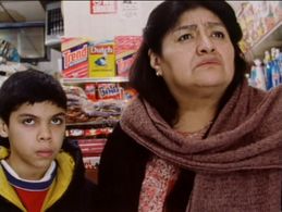 Luis Ramirez and Teresa Yenque in Abuela's Revolt, Director, Cruz Angeles.(2000)