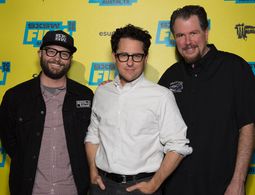 JJ Abrams, Don Coscarelli and SXSW Senior Programmer Jarod Neece attend Phantasm Remastered premiere
