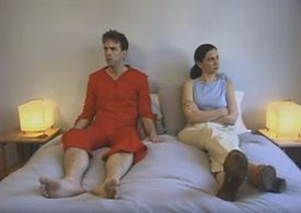 Scott Prendergast and Patricia Buckley in The Delicious (2003)