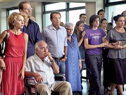Mili Avital, Yaël Abecassis, Shmuel Shiloh, Guy Selnik, and Yael Eitan in Hatufim (2009)